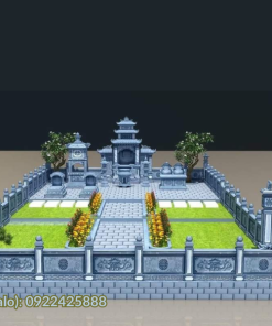 Khuôn viên lăng mộ đá