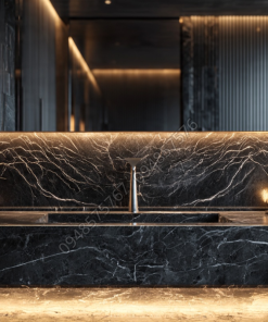 Đá đen rừng Granite black forest