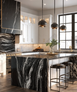 Đá đen rừng Granite black forest