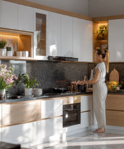 Đá granite đen lông chuột