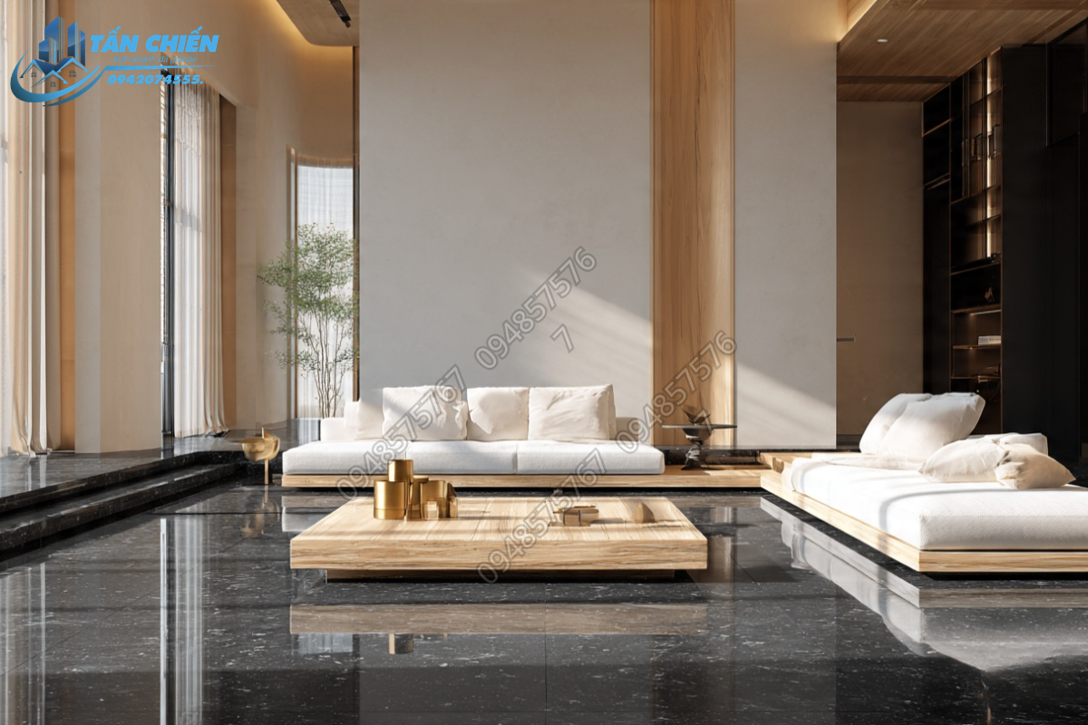 Đá granite đen lông chuột