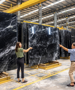 đá granite đen tia chớp
