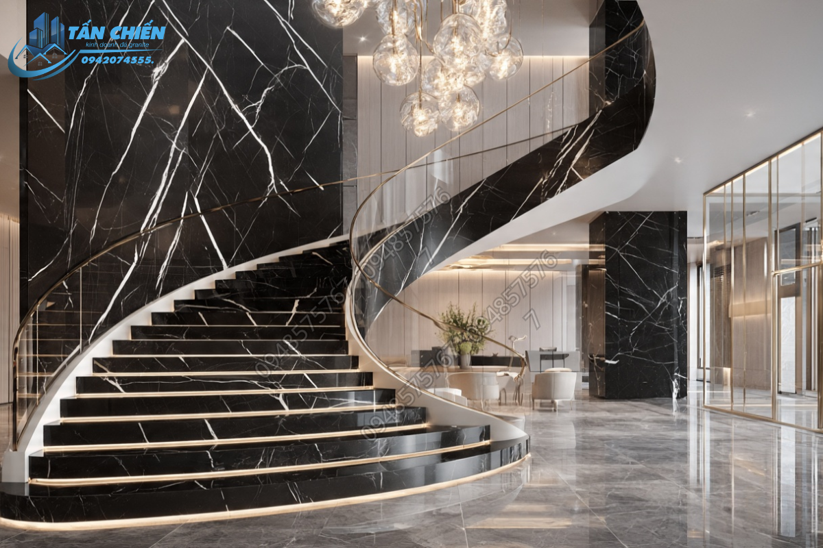 Đá granite đen tia chớp