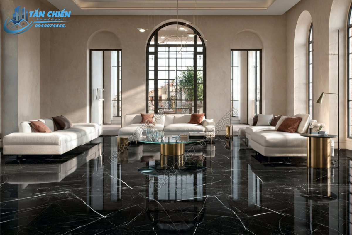 Đá granite đen tia chớp