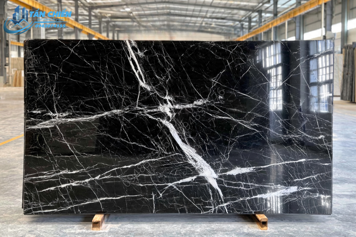 Đá Granite Đen Vân Trắng