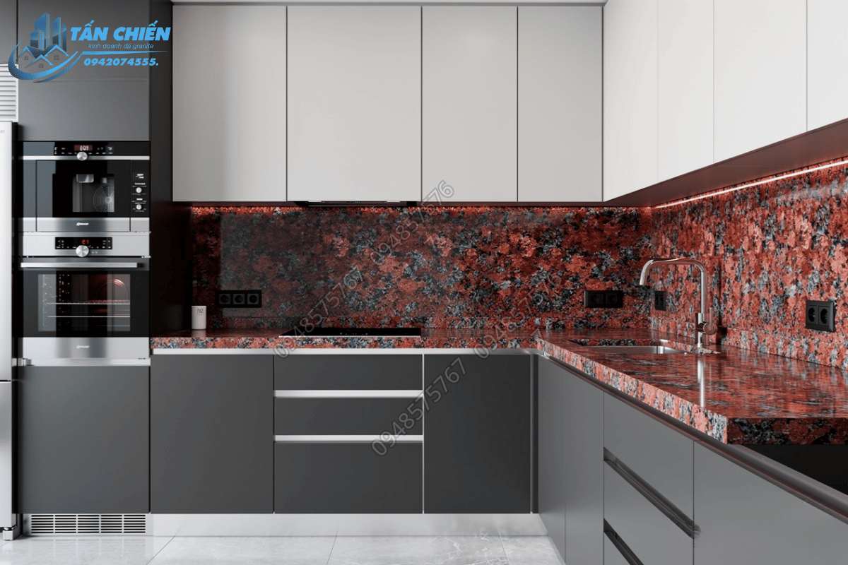 Đá Granite New Imperial Red