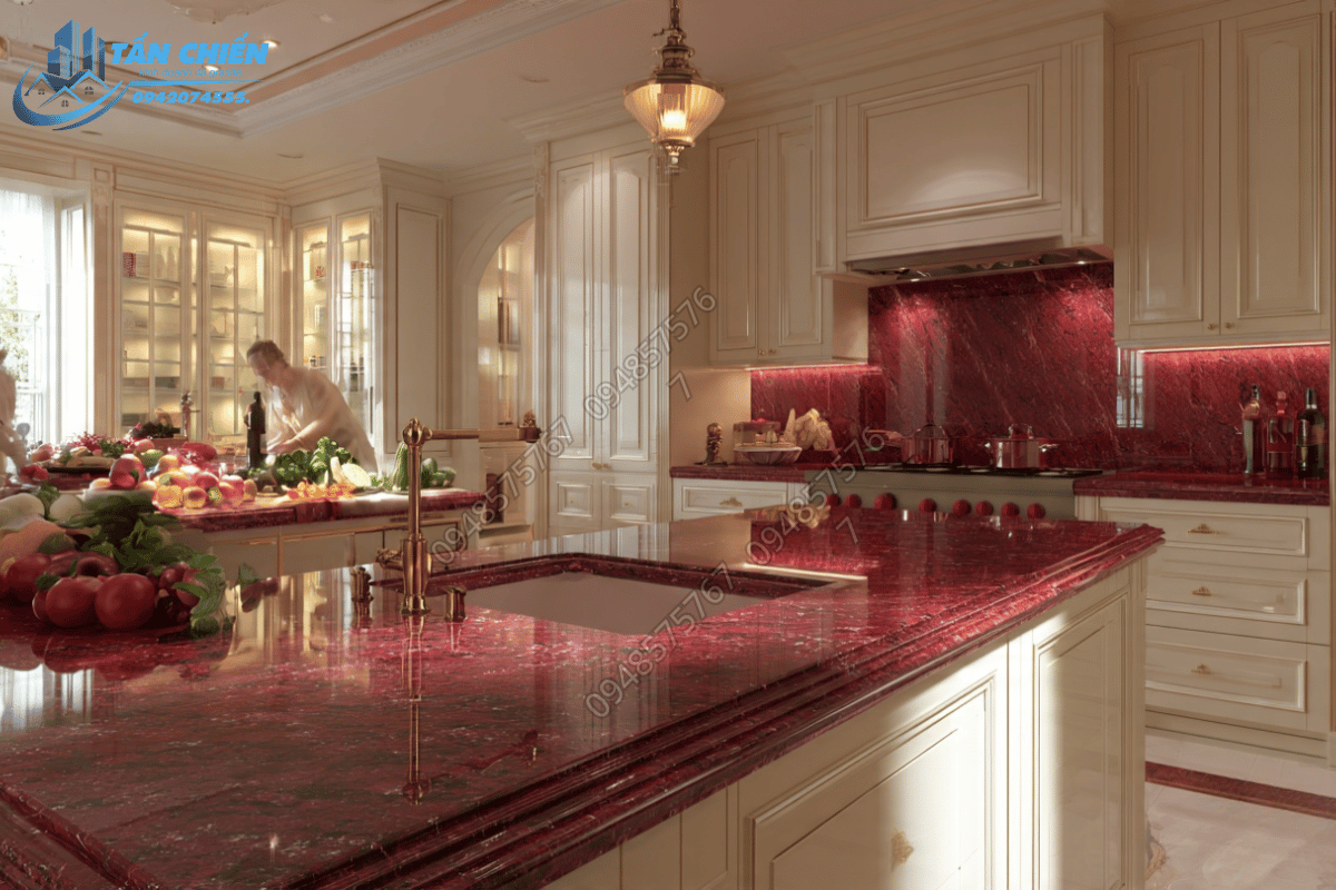 Đá Granite Red Romantico