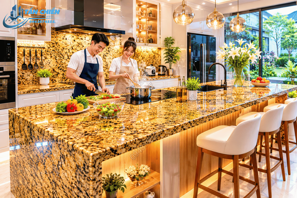 Đá granite vàng Anh Quốc