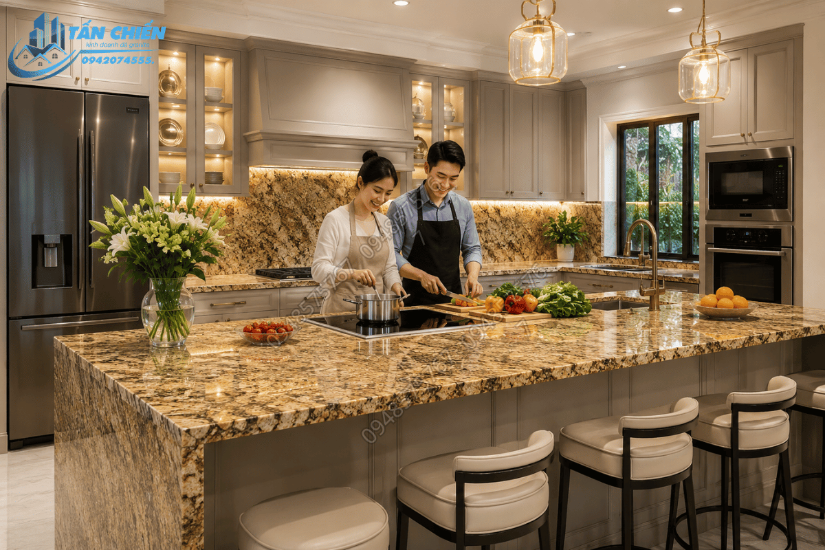 Đá granite vàng Anh Quốc