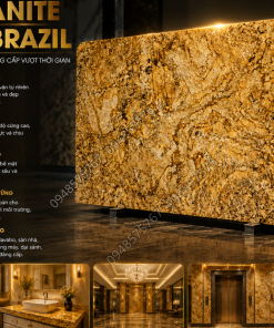 Đá Granite Vàng Brazil