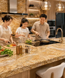 Đá granite vàng Hoàng Gia
