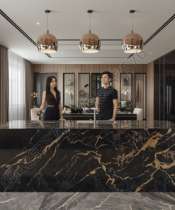 Đá Nung Kết Portoro Flame