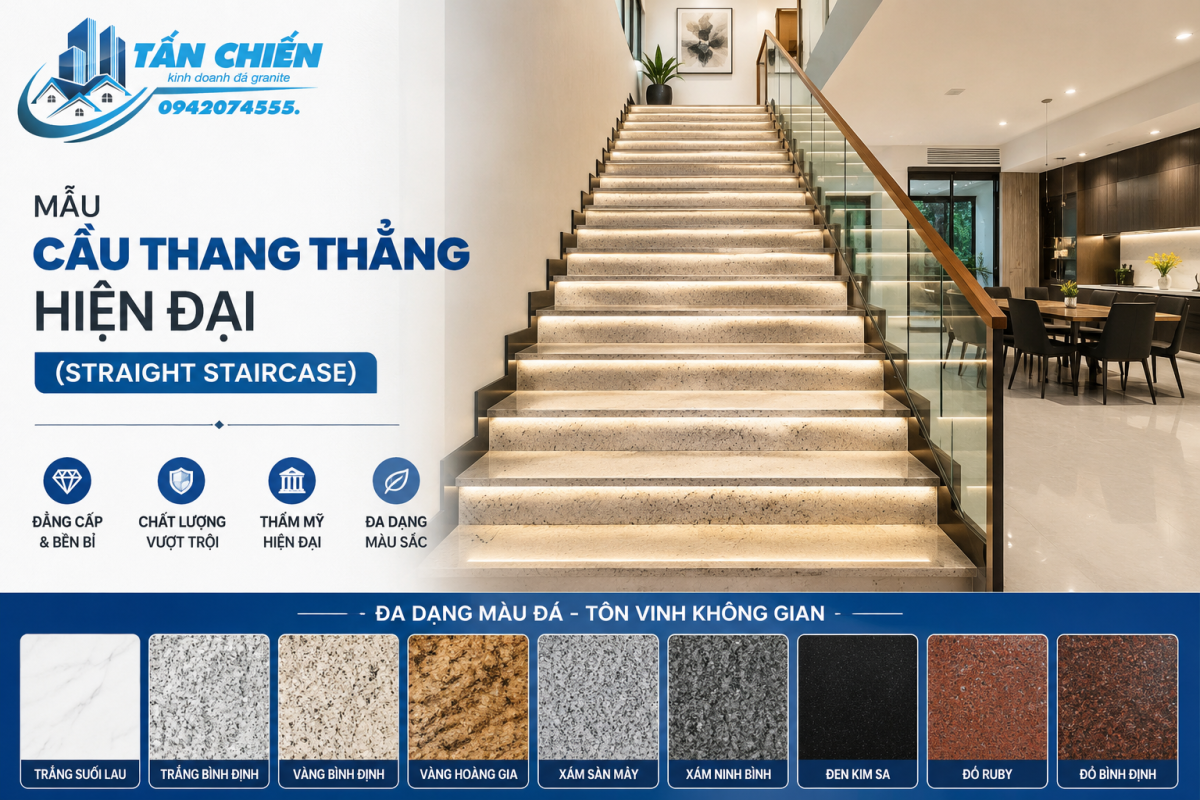 Mẫu Mặt Bậc Đá – Cổ Bậc Phối Chất Liệu Khác
