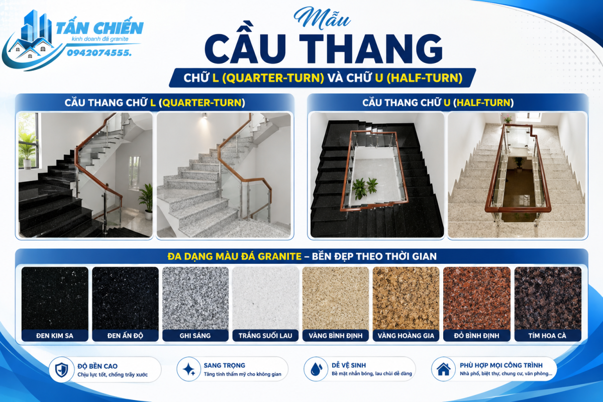 Mẫu Mặt Bậc Đá – Cổ Bậc Phối Chất Liệu Khác