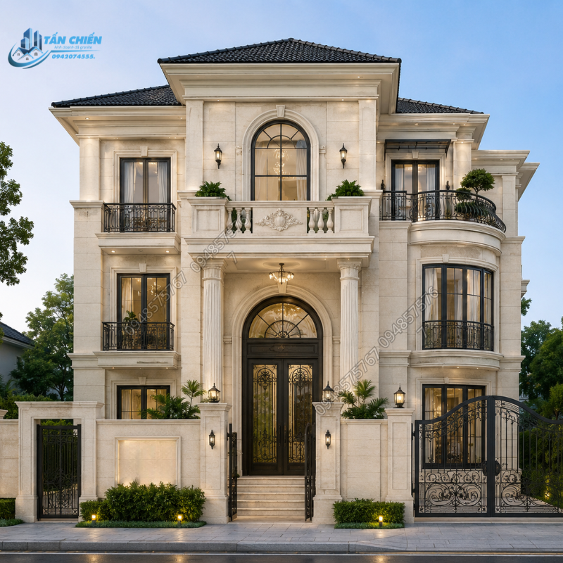 Thi Công Đá Ốp Mặt Tiền Nhà Phố, Biệt Thự Đẹp Theo Yêu Cầu