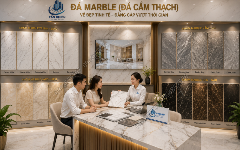 Thi Công Đá Ốp Tường Đẹp Sang Trọng Chuẩn Kỹ Thuật