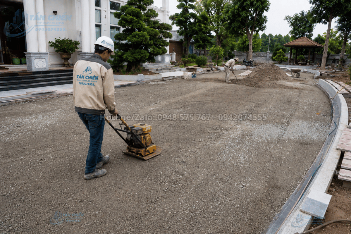 Thi Công Ốp Lát Đá Sân Vườn Trọn Gói Tư Vấn Thiết Kế Và Lắp Đặt