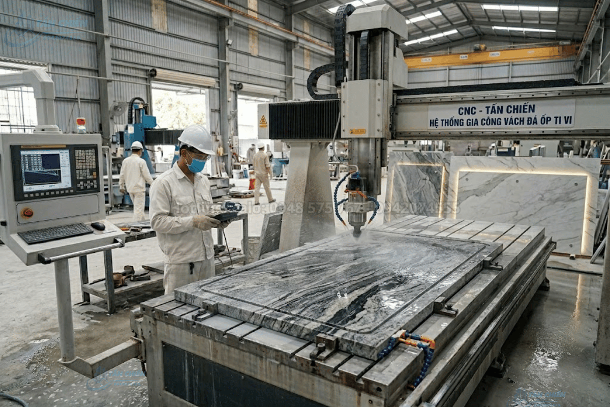 Thi Công Vách Tivi Bằng Đá Đẹp Sang Trọng Báo Giá Trọn Gói Từ A Đến Z