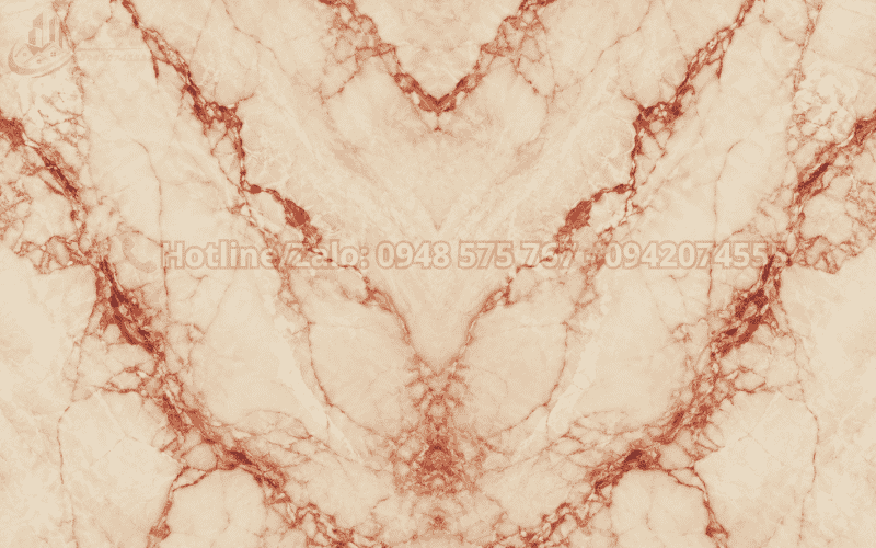 tranh-da-doi-xung-marble-mau-kem-van-do Tranh Đá Đối Xứng Marble Màu Kem Vân Đỏ
