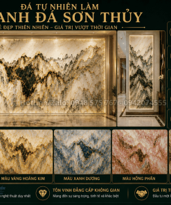 Đá tự nhiên làm Tranh Đá Sơn Thủy
