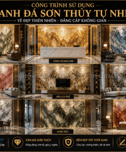 Công trình sử dụng Tranh Đá Sơn Thủy Tự Nhiên
