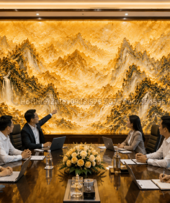 Tranh Đá Sơn Thủy Tự Nhiên Đẹp