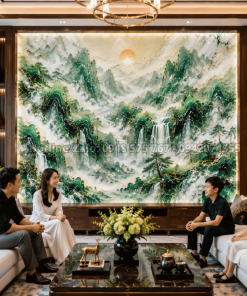 Tranh Đá Sơn Thủy tự nhiên