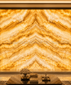 Tranh đá tự nhiên Onyx xuyên sáng