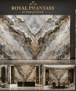 Bộ tranh đá vân đối Royal Phantasy hoàn thiện thực tế