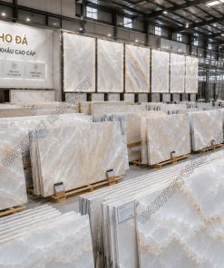 Tổng kho Mẫu Đá Onyx Trắng nhập khẩu với nhiều mẫu vân đẹp