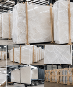 Gia công Mẫu Đá Onyx Trắng Pha Lê theo bản vẽ kỹ thuật