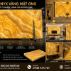 Mẫu Đá Onyx Vàng Mật Ong