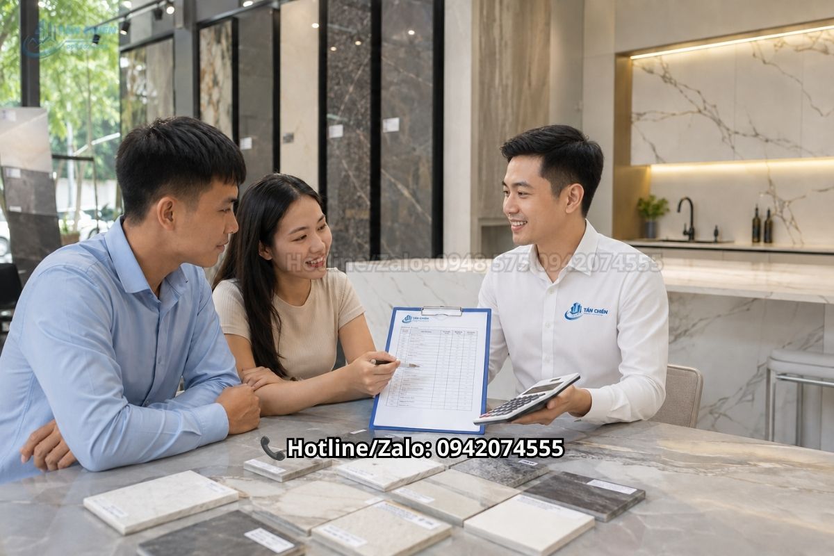 Bảng giá đá nung kết mới nhất theo m2