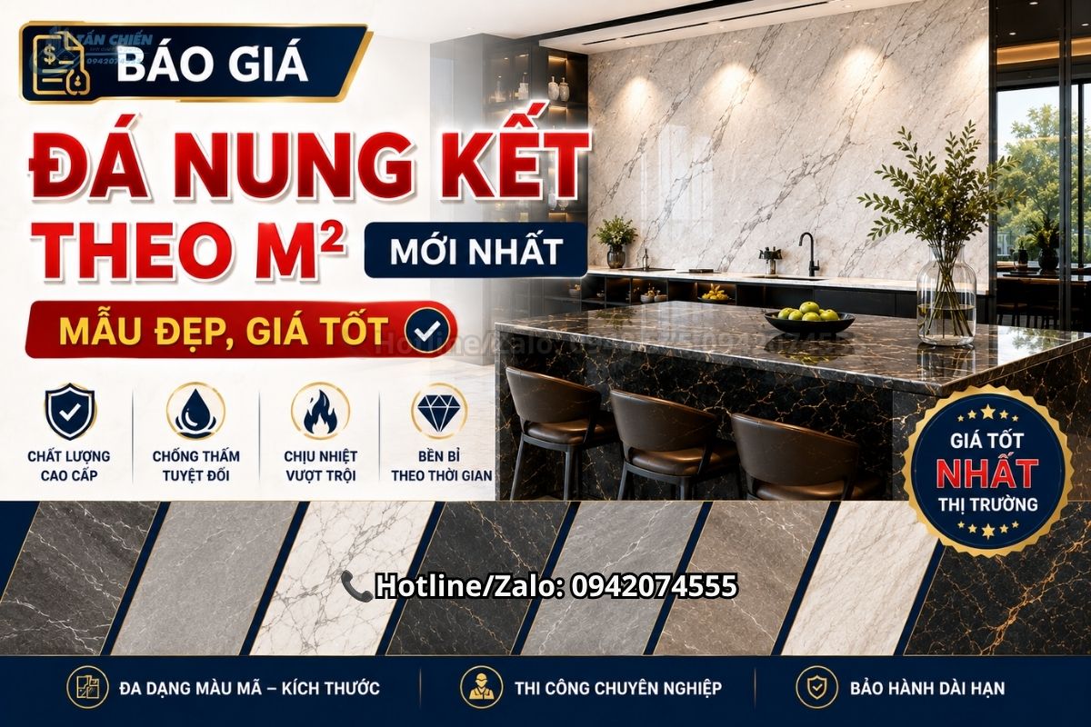 Báo Giá Đá Nung Kết Theo M2 Mới Nhấ
