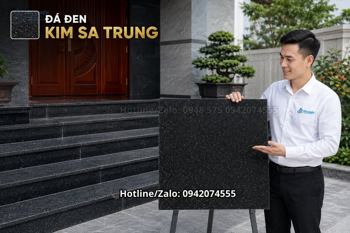 Đá đen Kim Sa Trung