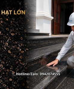 Đá đen Kim Sa Hạt Lớn
