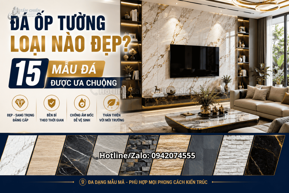 Đá Ốp Tường Loại Nào Đẹp?