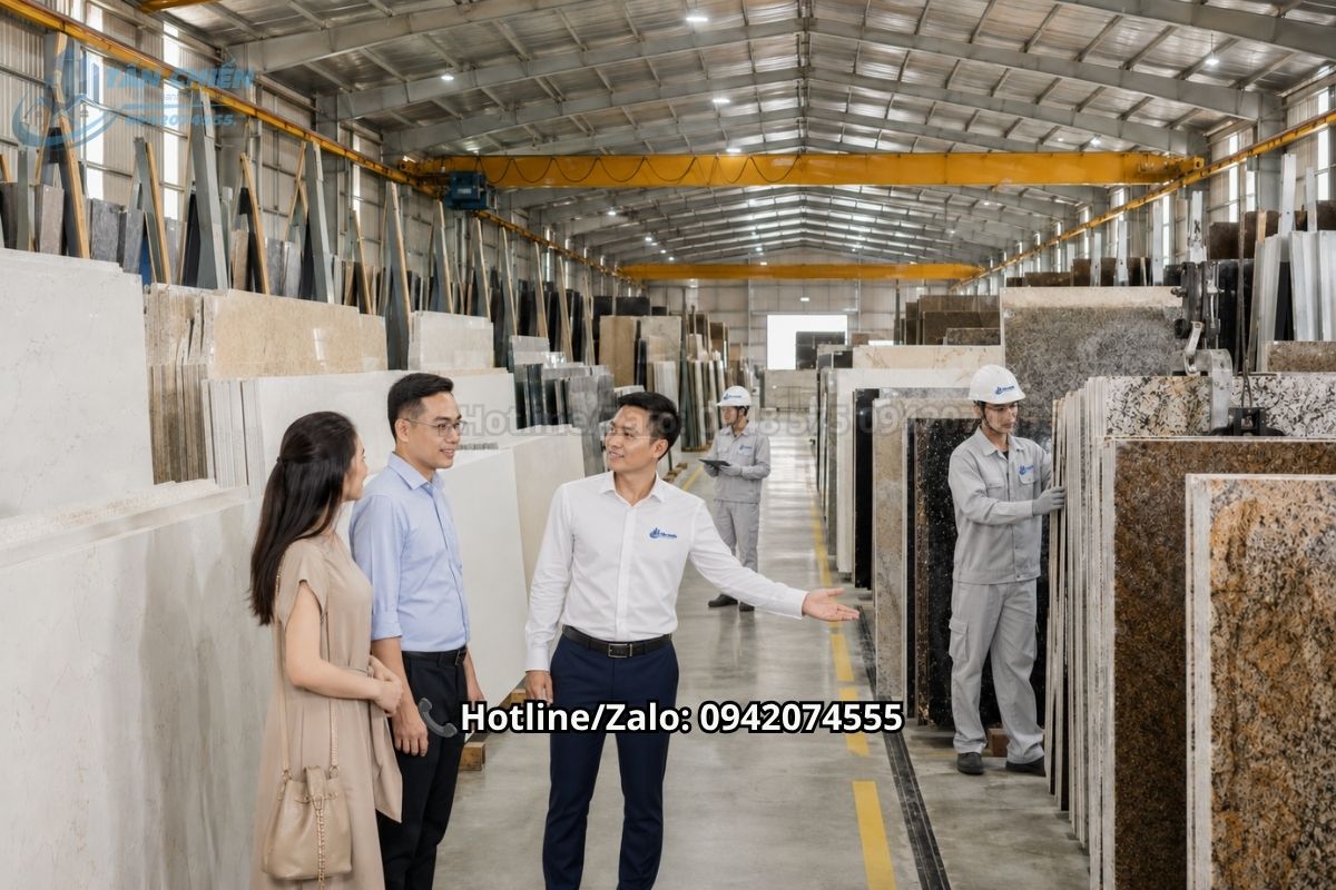 Tổng kho đá thạch anh và đá granite