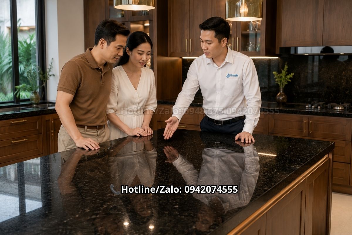 Bảng giá đá granite bàn bếp tham khảo