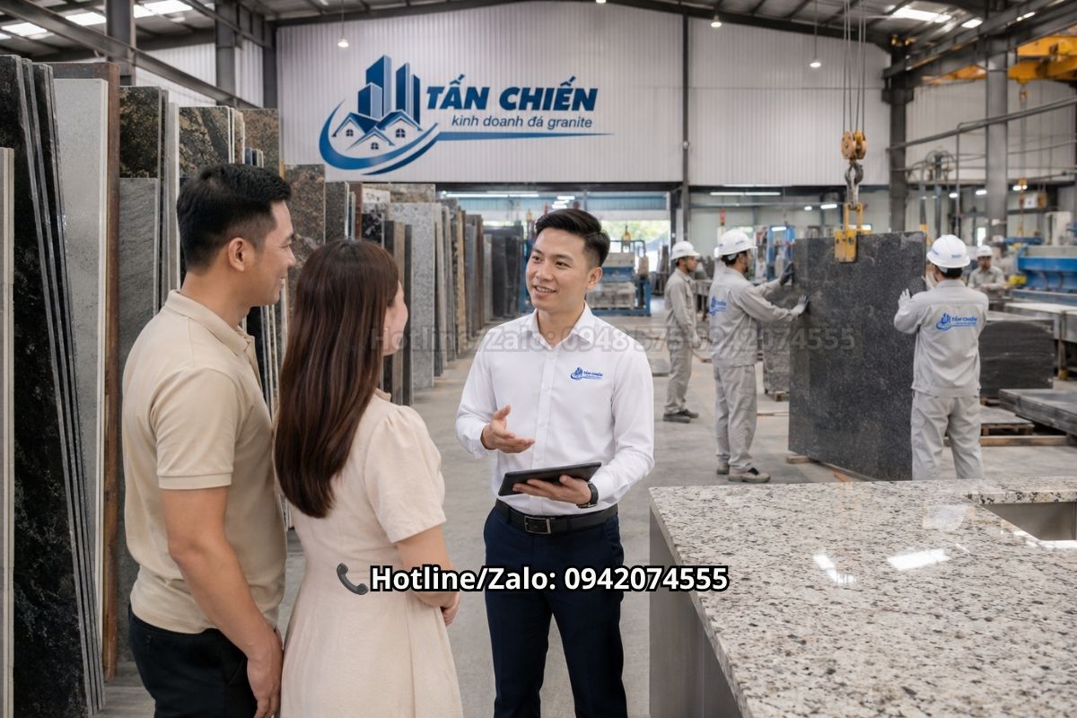 Kinh nghiệm chọn đá granite bàn bếp đẹp và bền