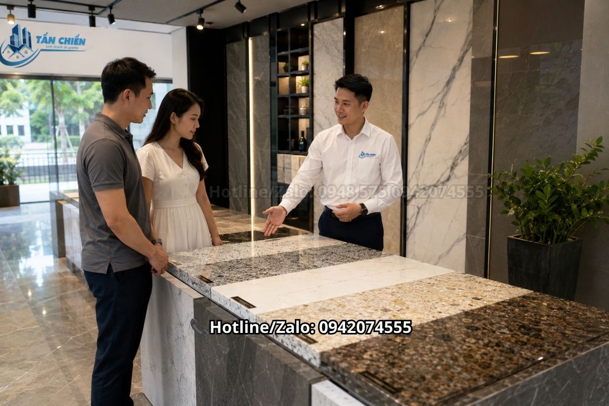 Các loại đá bàn bếp hợp mệnh Kim
