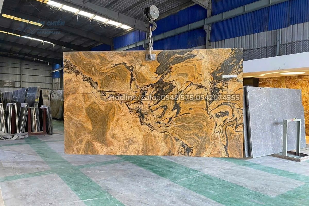 da-granite-fusion-gold-mau-vang-den (4) Đá Granite Fusion Gold màu vàng đen