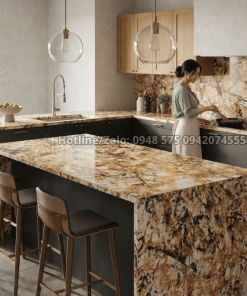 Đá mabrle màu vàng bạch dương nhập khẩu brazin