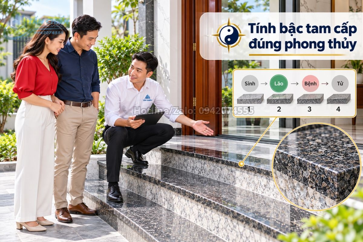 Cách tính bậc tam cấp đúng phong thủy cho nhà ở